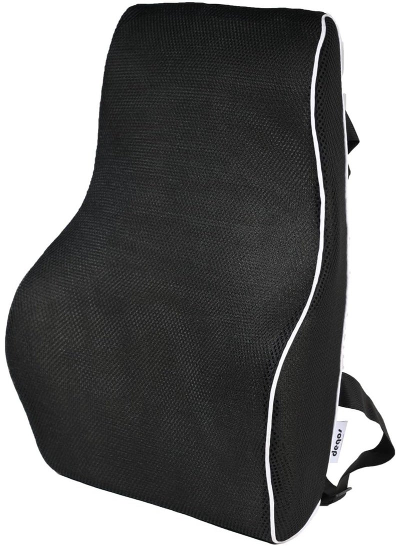 وسادة ميموري فوم لدعم الرقبة والظهر للمقاعد والسيارات، تصميم مريح لتخفيف الضغط وتحسين وضعية الجلوس - Image 1